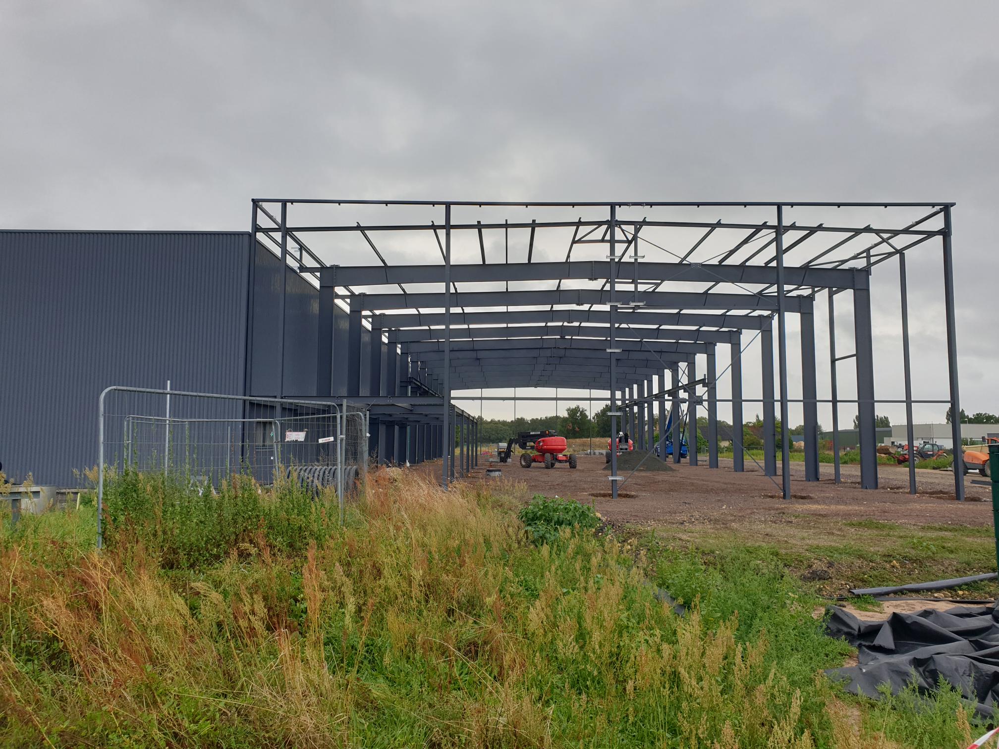 Montanier avancé travaux extension site Montanier